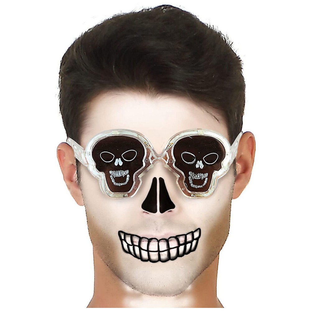 Brillen Weiß Halloween