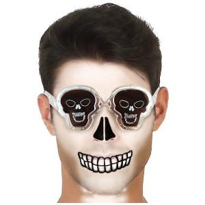 Brillen Weiß Halloween