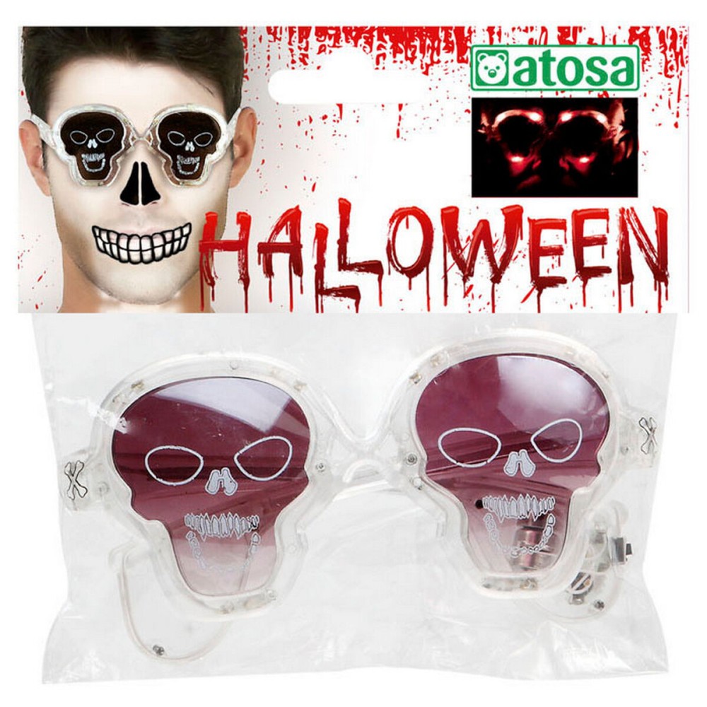 Brillen Weiß Halloween