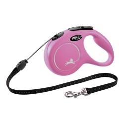 Dog Lead Flexi NEW CLASSIC Pink S