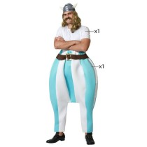 Verkleidung für Erwachsene Wikinger Blau