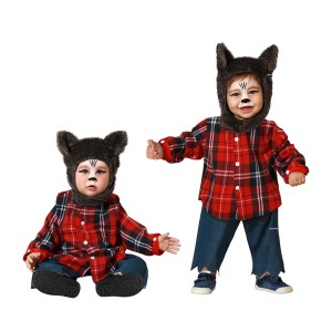 Verkleidung für Babys Braun Wolf