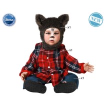 Verkleidung für Babys Braun Wolf
