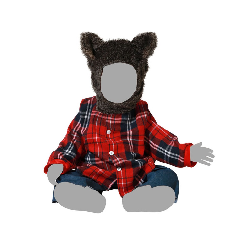Verkleidung für Babys Braun Wolf