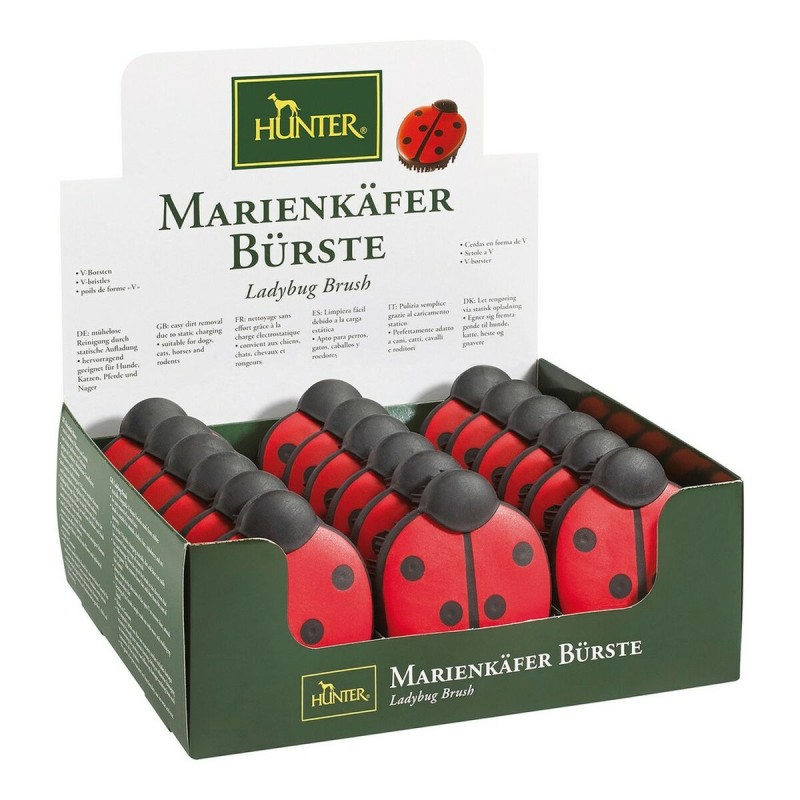 Hundebürste Hunter Marienkäfer