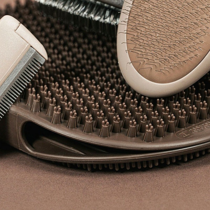 Backcombing brush Gloria Self-cleaning