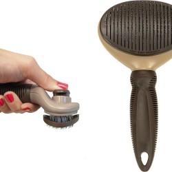 Backcombing brush Gloria Self-cleaning