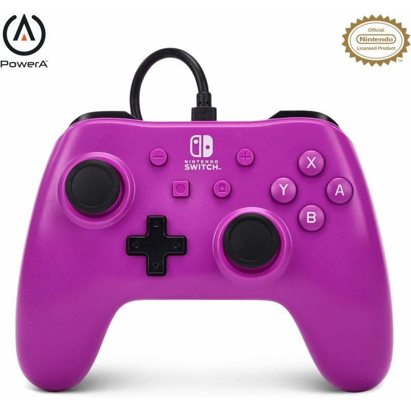 Contrôle des jeux Powera GRAPE Violet Nintendo Switch