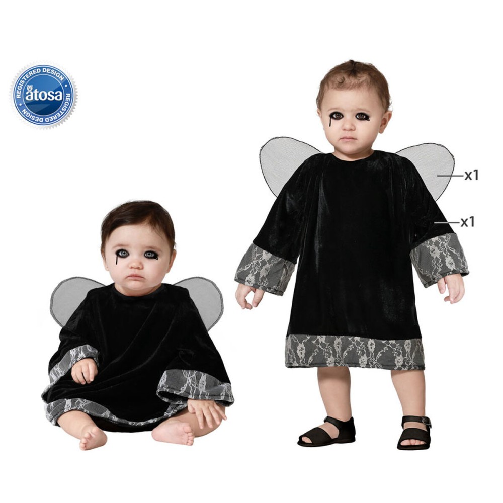 Verkleidung für Babys Engel 6-12 Monate