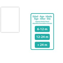 Verkleidung für Babys Engel 6-12 Monate