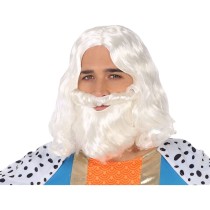 Perücke Weiß