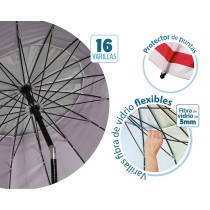 Parasol de plage Ø 220 cm SPF50+ Ancre