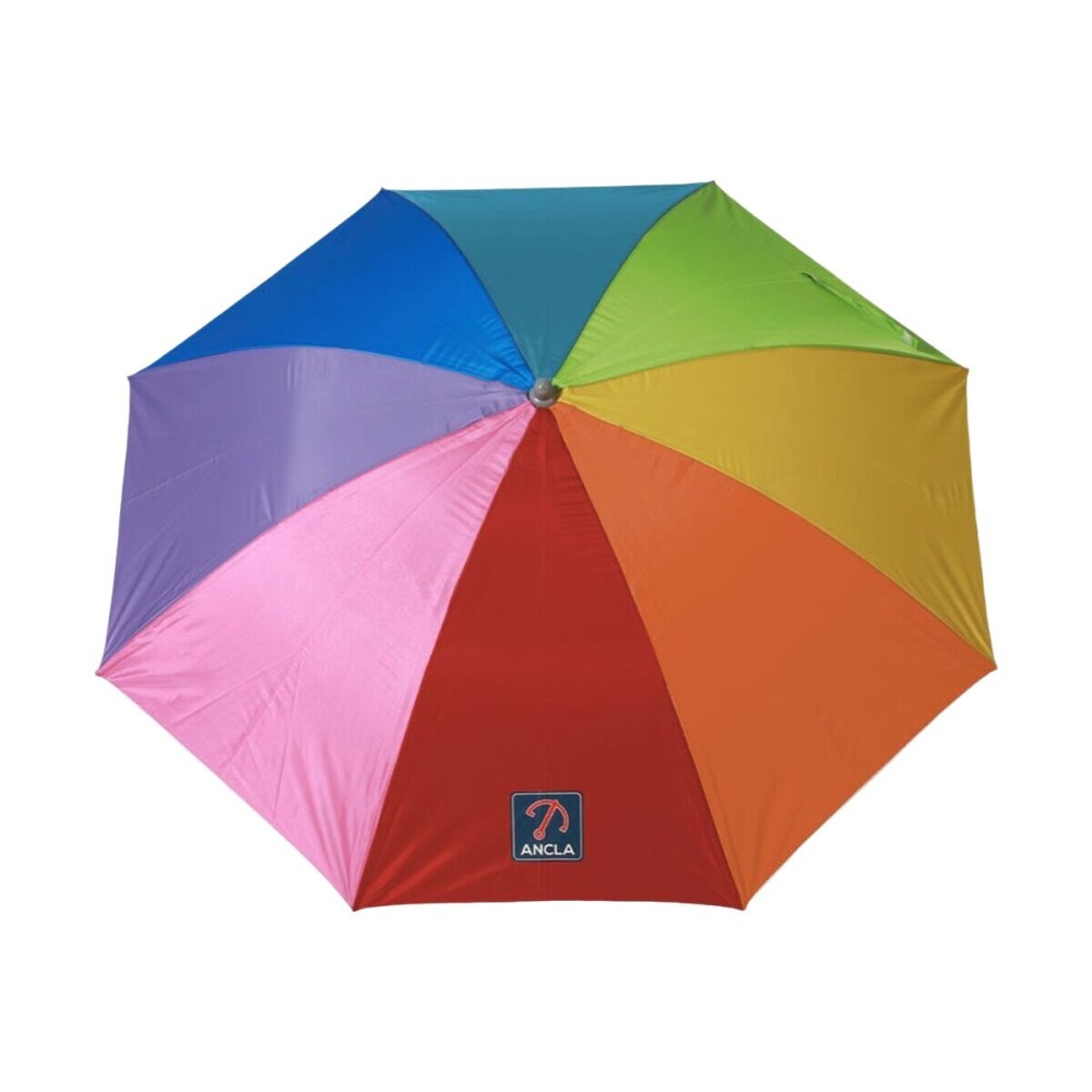 Beach parasol Multicolour Ø 180 cm SPF50+