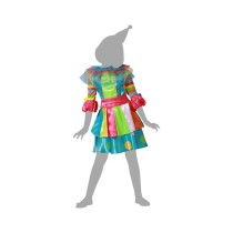 Verkleidung für Kinder Clownin 7-9 Jahre