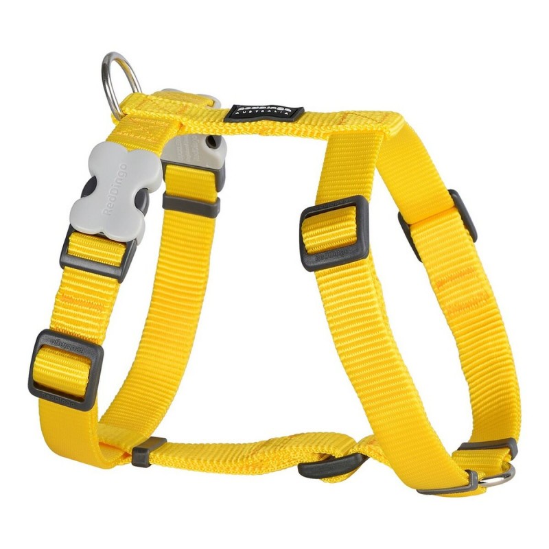 Harnais pour Chien Red Dingo Lisse 30-48 cm Jaune