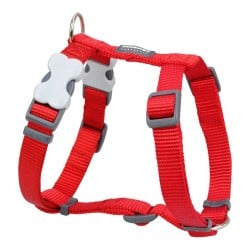 Harnais pour Chien Red Dingo Lisse Rouge