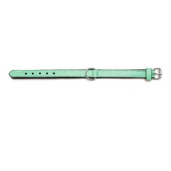 Dog collar Gloria Padded Green (40 x 2 cm)