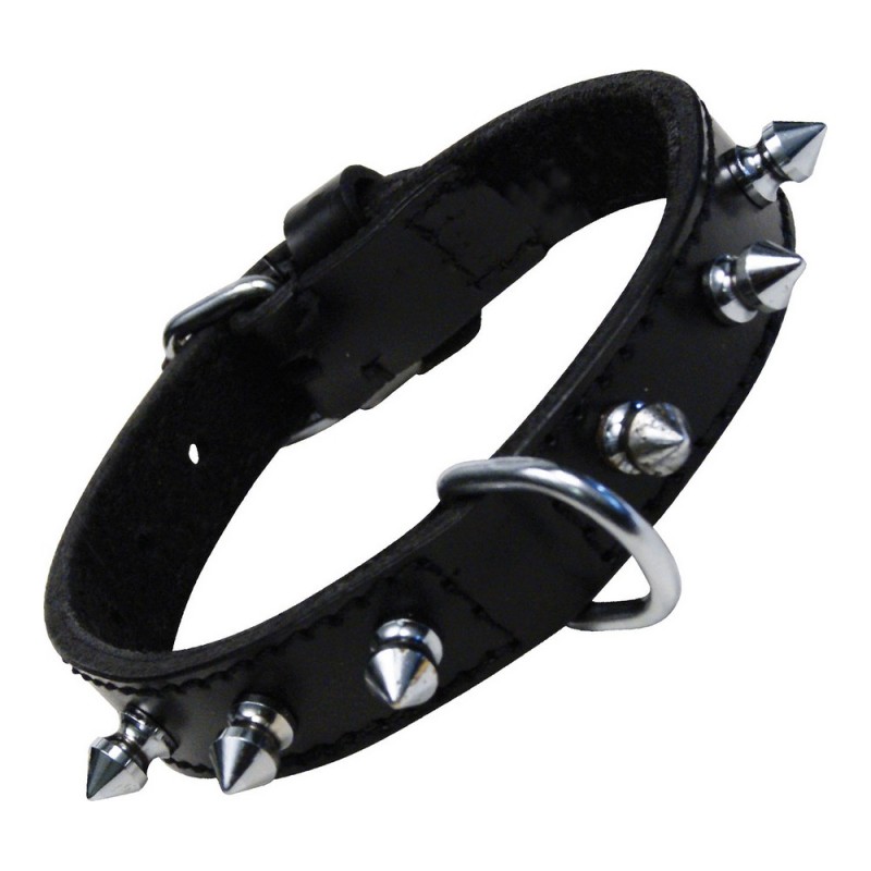 Dog collar Gloria Black Spikes (50 cm)