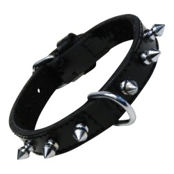 Collier pour Chien Gloria Noir Clous (35 cm)