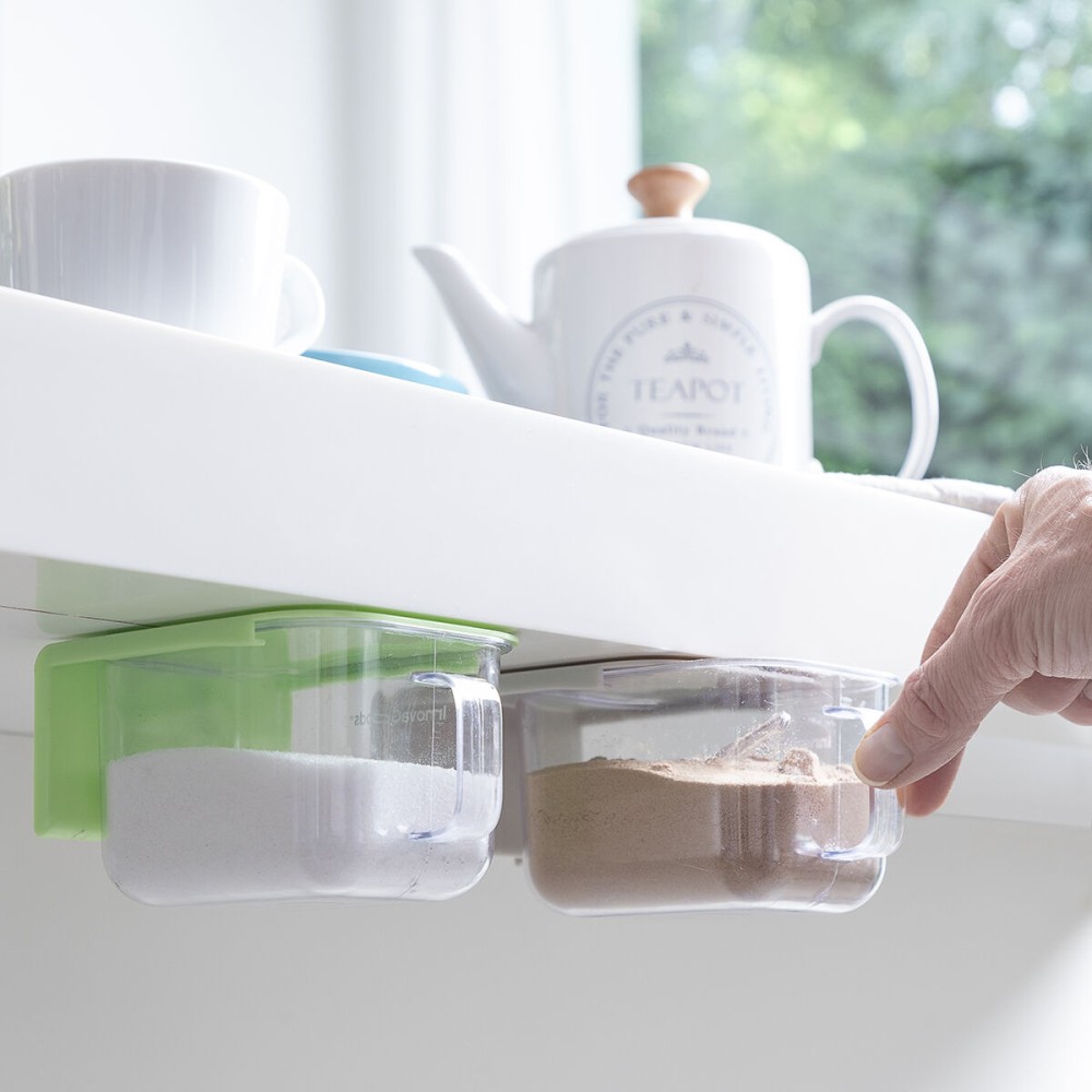 Récipients de Cuisine Adhésifs Amovibles Handstore InnovaGoods 2 Unités