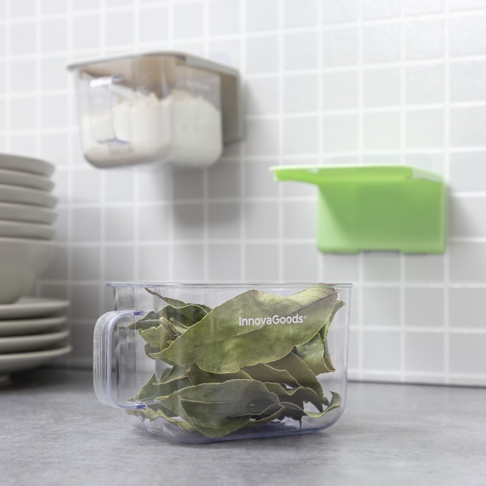 Abnehmbare selbstklebende Kochbehältnisse Handstore InnovaGoods 2 Stück