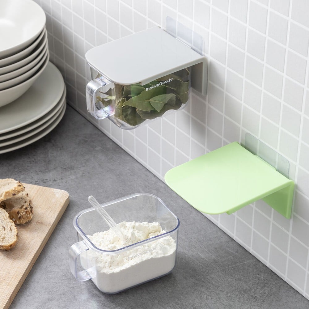 Abnehmbare selbstklebende Kochbehältnisse Handstore InnovaGoods 2 Stück