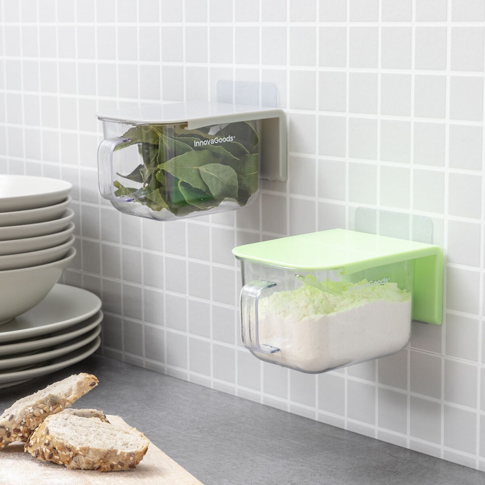 Récipients de Cuisine Adhésifs Amovibles Handstore InnovaGoods 2 Unités