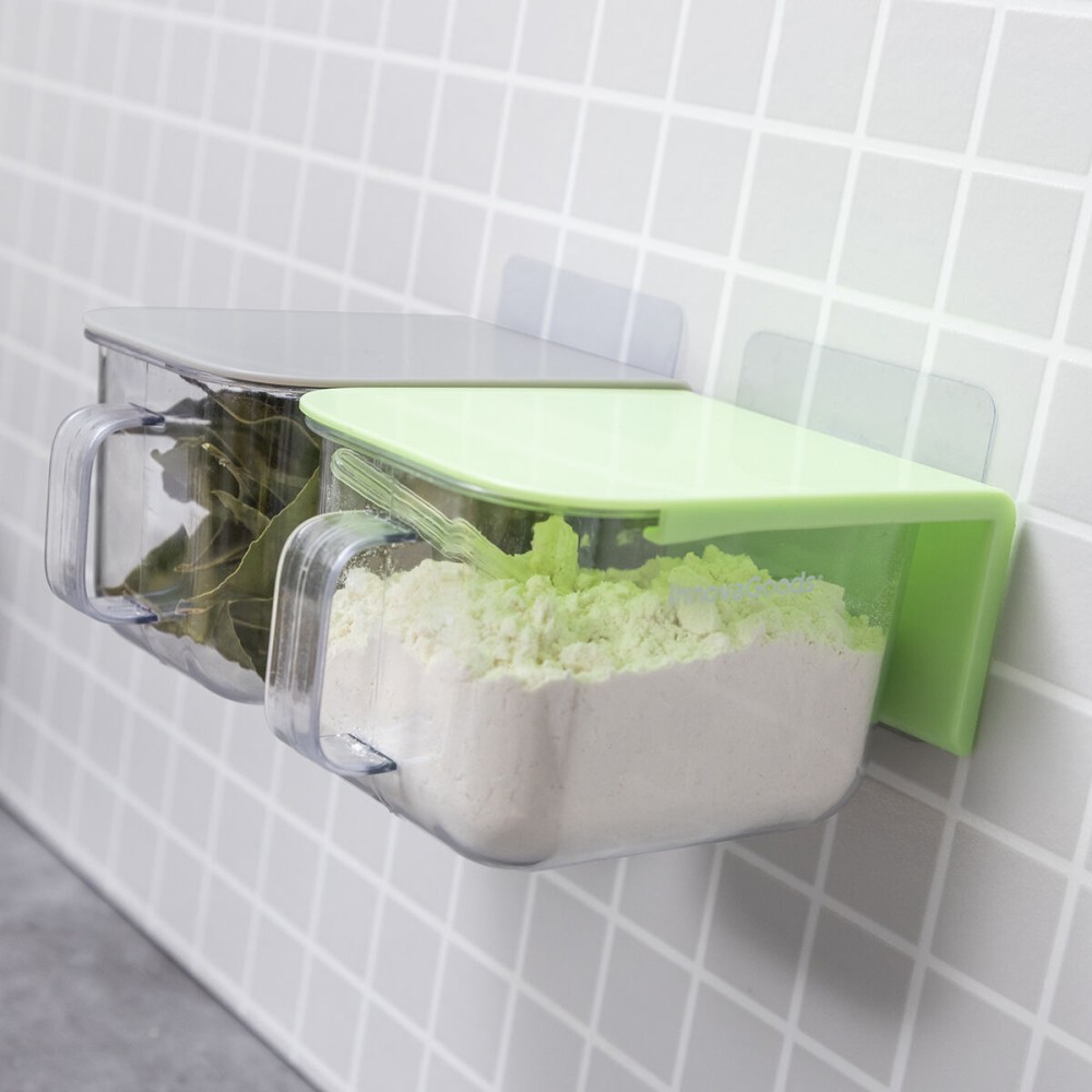 Abnehmbare selbstklebende Kochbehältnisse Handstore InnovaGoods 2 Stück