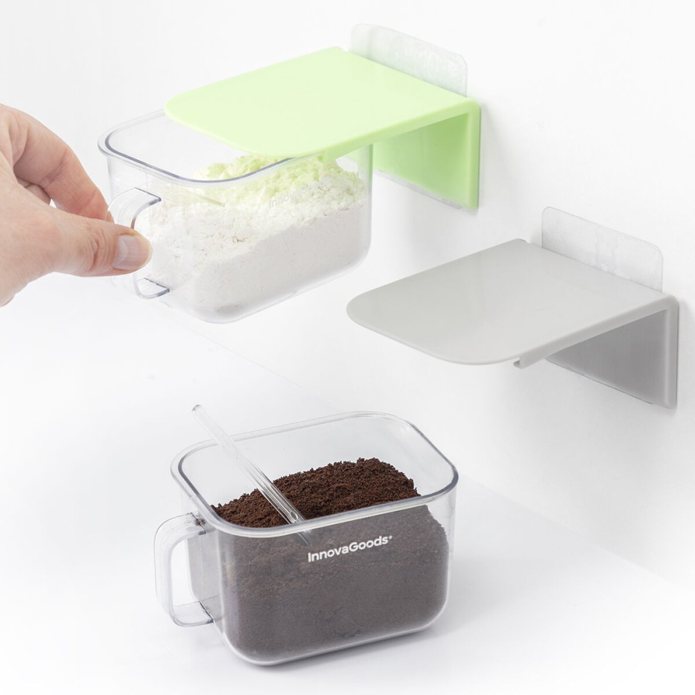 Abnehmbare selbstklebende Kochbehältnisse Handstore InnovaGoods 2 Stück