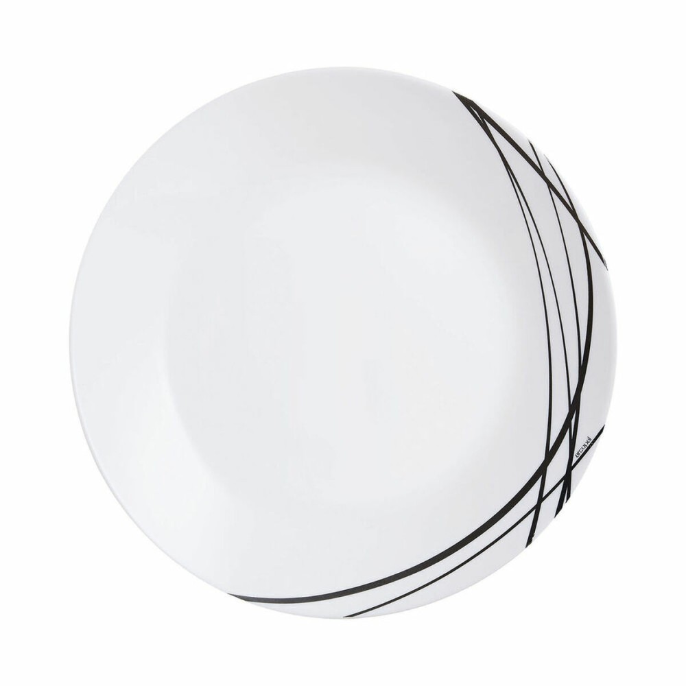 Flat plate Arcopal Domitille Bicoloured Glass (Ø 25 cm)