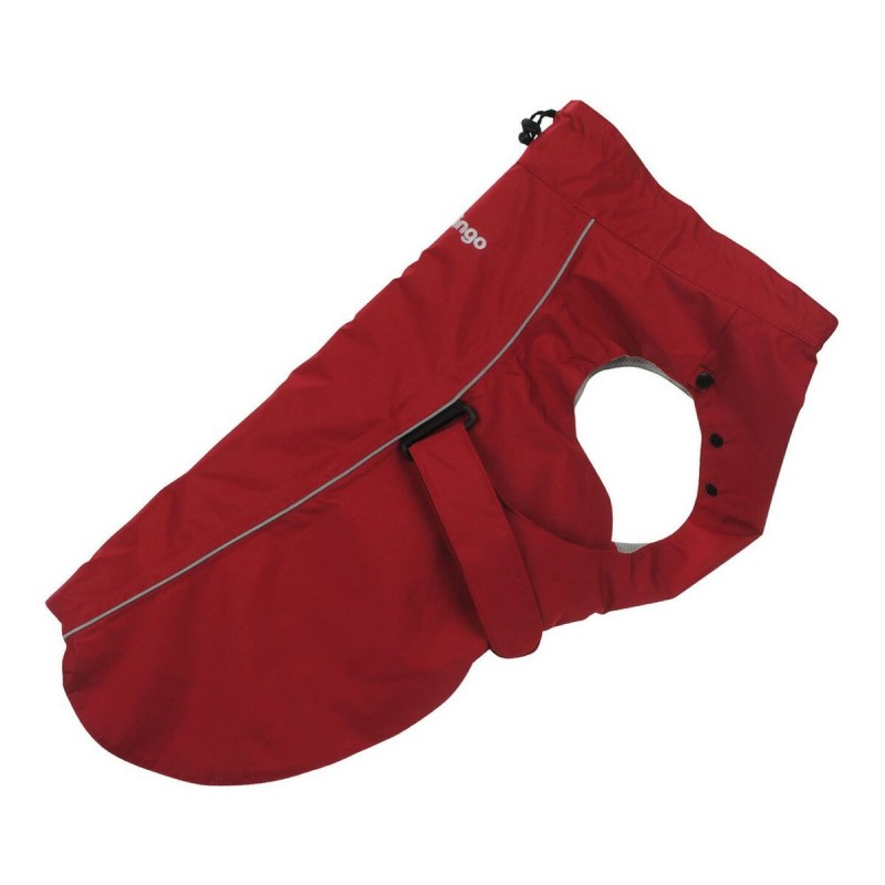 Dog raincoat Red Dingo Perfect Fit Red 40 cm