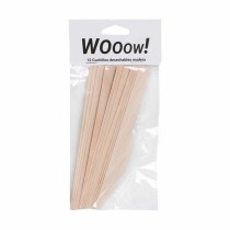 Ensemble de Couteaux Produits à usage unique Bois 12 Pièces 16,5 x 2,2 x 1,8 cm (36 Unités)
