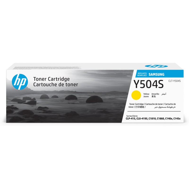 Toner HP CLT-Y504S Jaune Noir