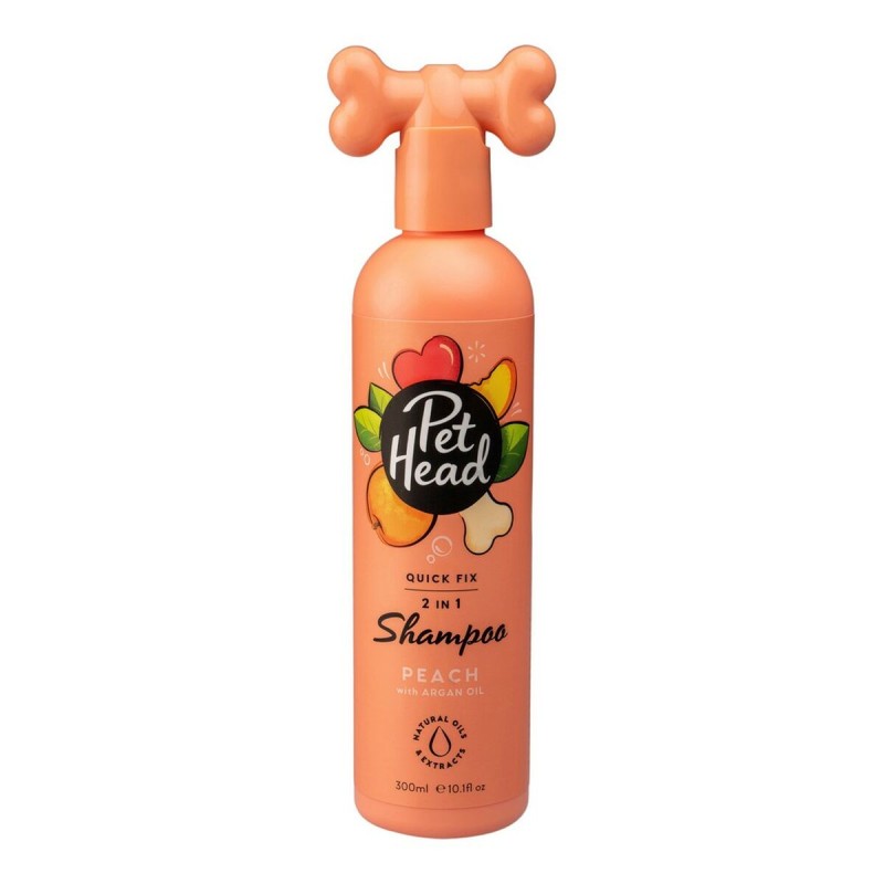 2 in 1 Shampoo und Conditioner Pet Head Quick Fix Pfirsich