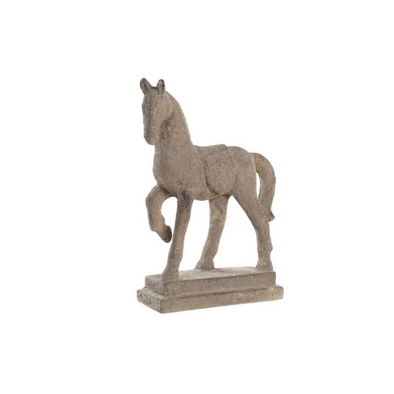 Deko-Figur DKD Home Decor Pferd Harz Kolonial (54 x 19 x 50 cm)