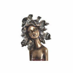 Deko-Figur DKD Home Decor Rot türkis Gold Damen 20 x 9 x 23 cm (2 Stück)