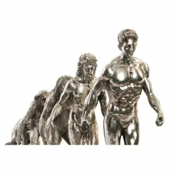 Decorative Figure DKD Home Decor Origin of Species Silver Chromed 55 x 18 x 42 cm