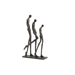 Decorative Figure DKD Home Decor 23 x 8,5 x 39 cm Copper Family