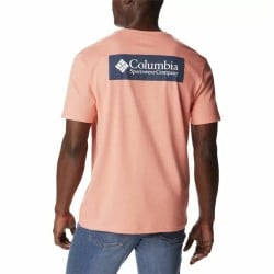 T-shirt à manches courtes homme Columbia North Cascades Saumon