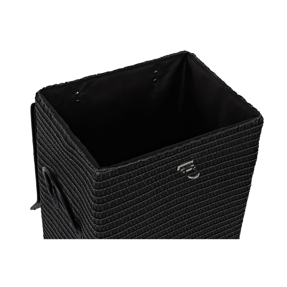 Multi-purpose basket DKD Home Decor White Black polypropylene 45 x 34 x 49 cm 4 Kg