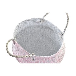 Panier DKD Home Decor Bois méditerranéen 25 x 25 x 25 cm