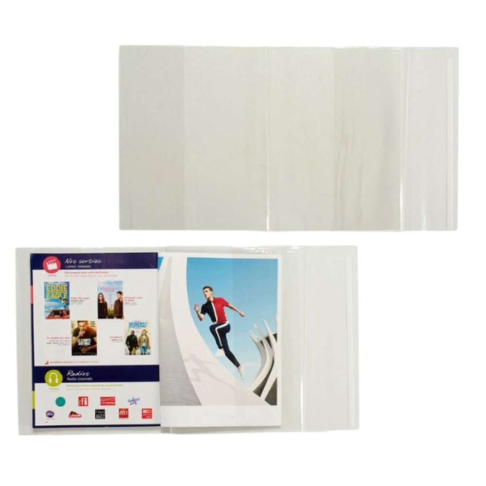 Couverture de livre adhésive Pincello 1805001 Transparent