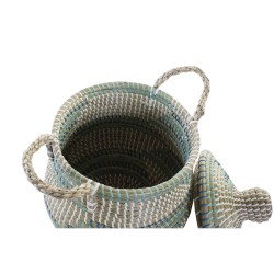 Basket set DKD Home Decor Tropical (46 x 46 x 56 cm)