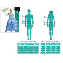 Verkleidung für Erwachsene Prinzessin Blau