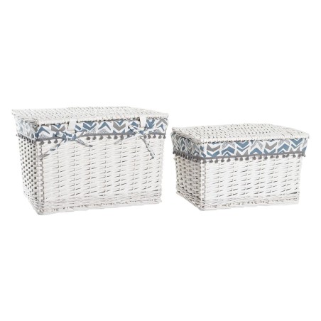 Korb-Set DKD Home Decor Polyester korb (45 x 35 x 30 cm)