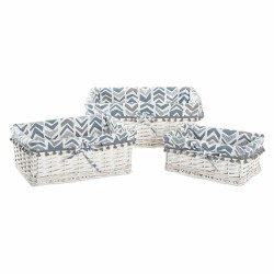 Korb-Set DKD Home Decor Polyester korb (39 x 29 x 15 cm)