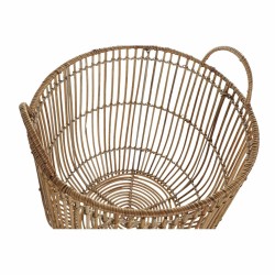 Korb-Set DKD Home Decor Rattan (40 x 40 x 51,5 cm)