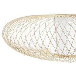 Écran de lampe DKD Home Decor Polyester Bambou (62 x 62 x 20 cm)