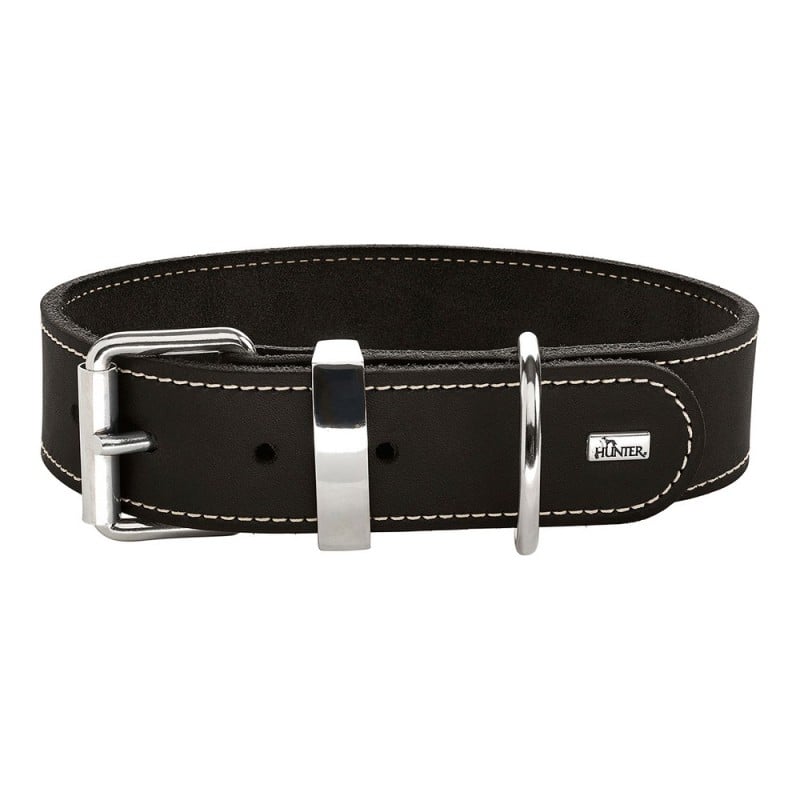 Hundehalsband Hunter Aalborg Schwarz (40-48 cm)