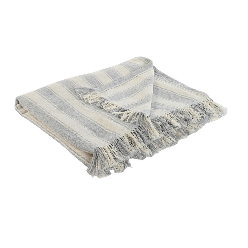 Bettdecken Home ESPRIT Beige Grau 150 x 250 cm